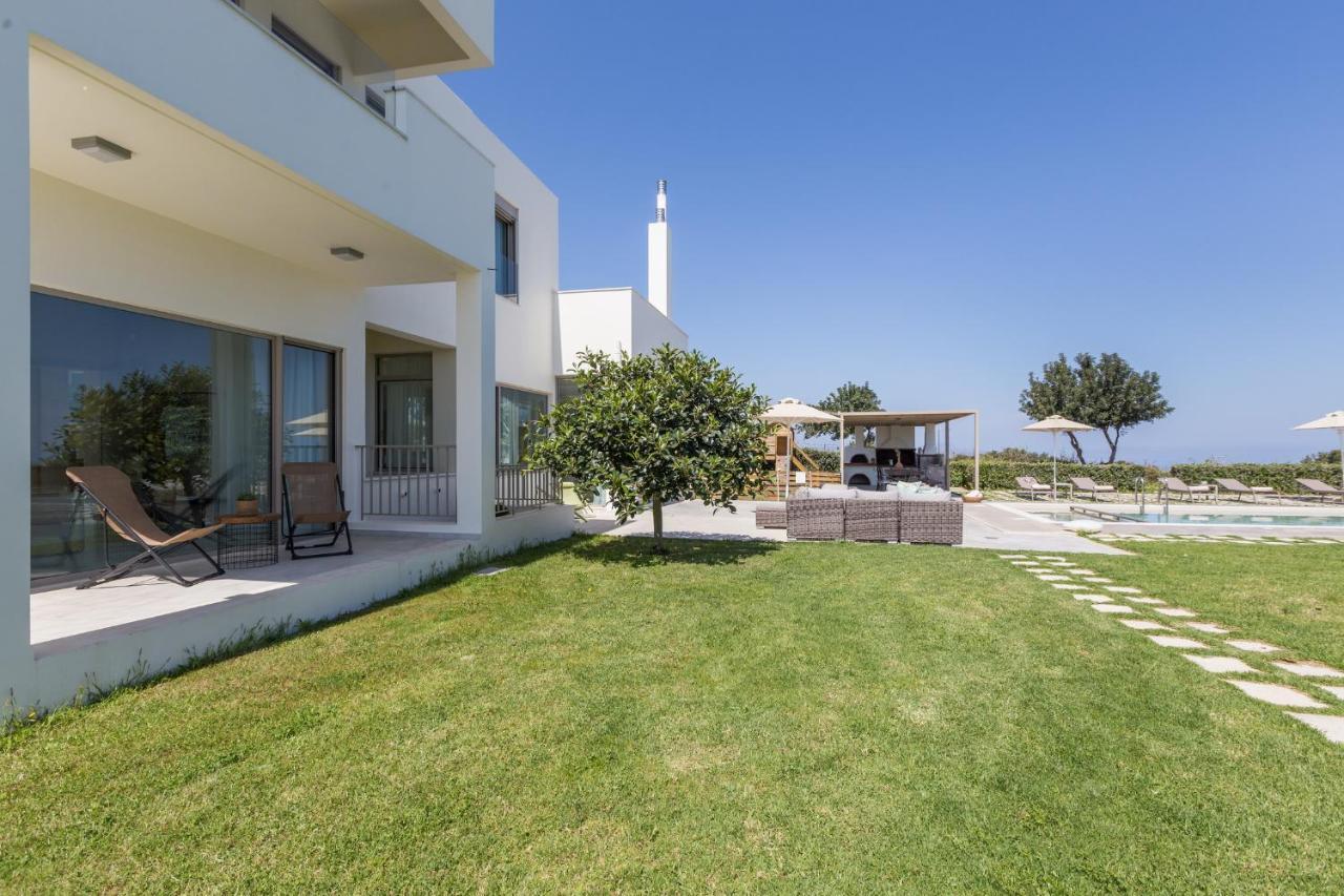 Lux Villa Mia With Heated Pool, 2Km To Beach & Childrens Area! Mikro Metochi Esterno foto