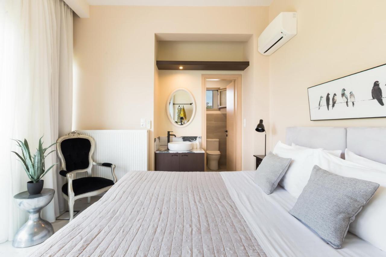 Lux Villa Mia With Heated Pool, 2Km To Beach & Childrens Area! Mikro Metochi Esterno foto