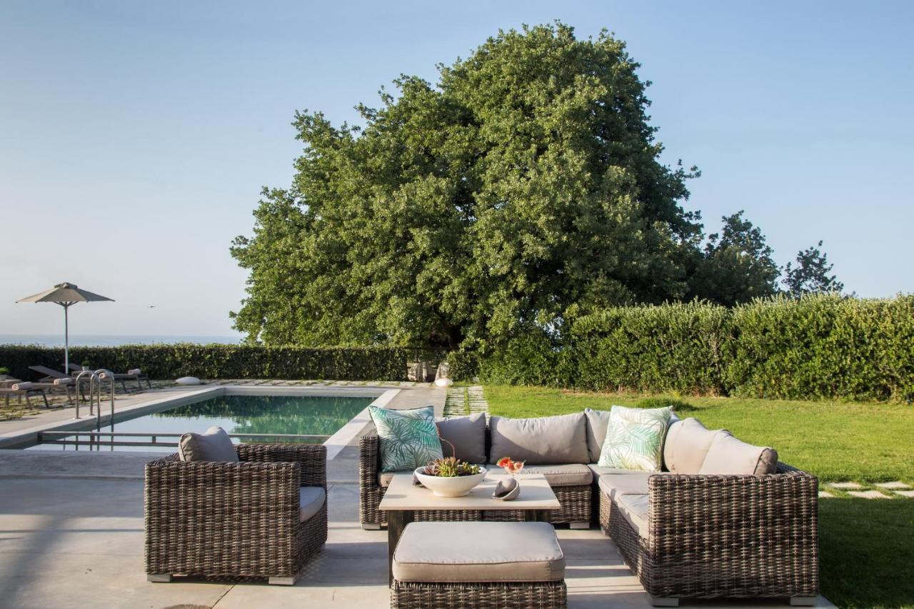Lux Villa Mia With Heated Pool, 2Km To Beach & Childrens Area! Mikro Metochi Esterno foto