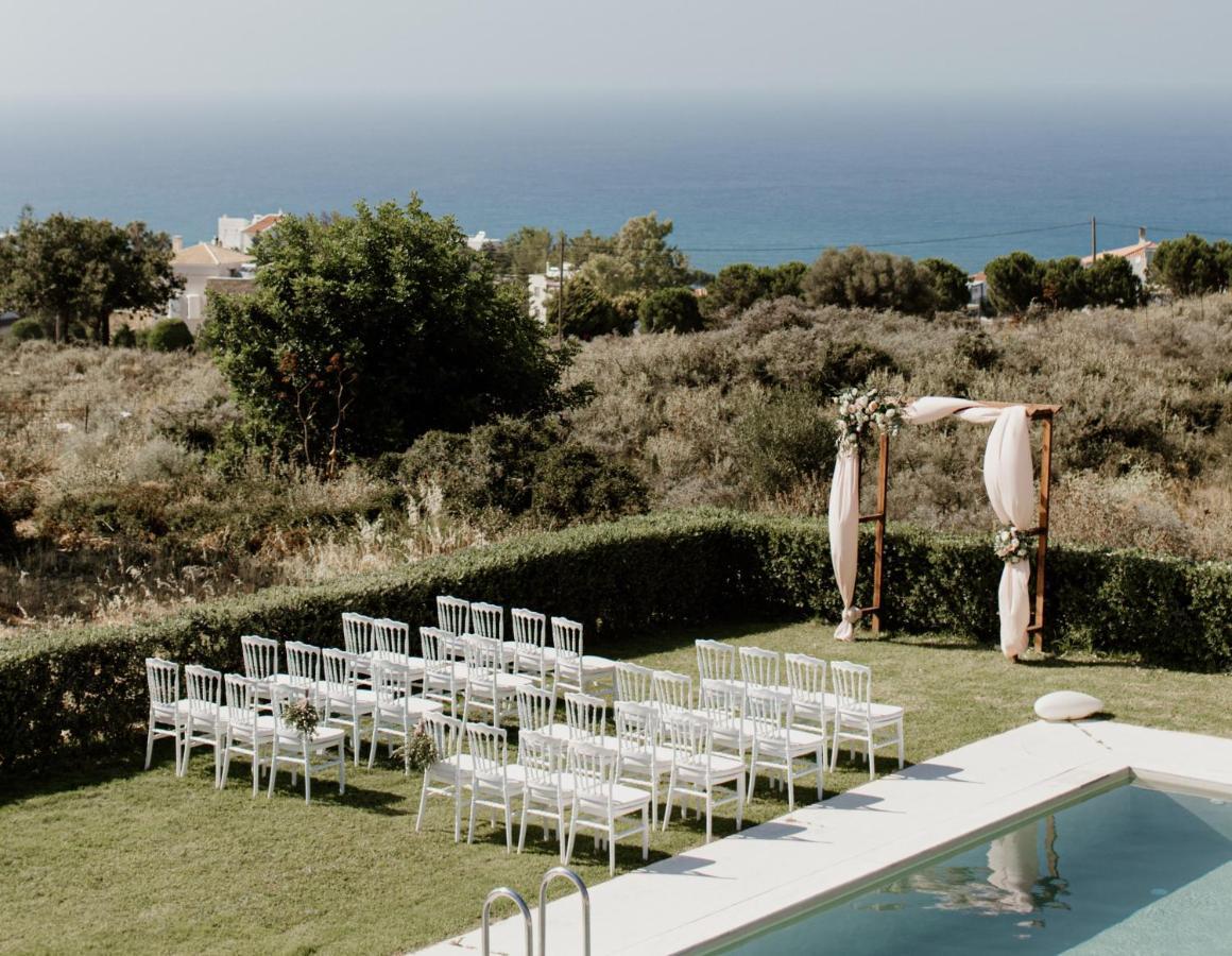 Lux Villa Mia With Heated Pool, 2Km To Beach & Childrens Area! Mikro Metochi Esterno foto
